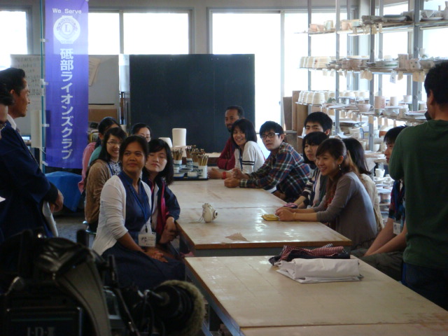 留学生陶芸体験